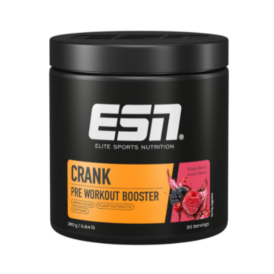 ESN Crank Booster 380g Fresh Berry Juice