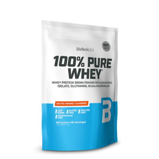 Biotech 100% Pure Whey 454g Salty Caramel