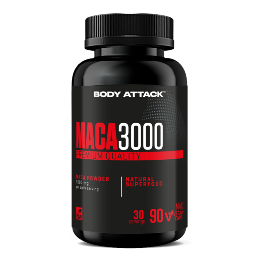 Body Attack Maca 3000 - 90 Caps