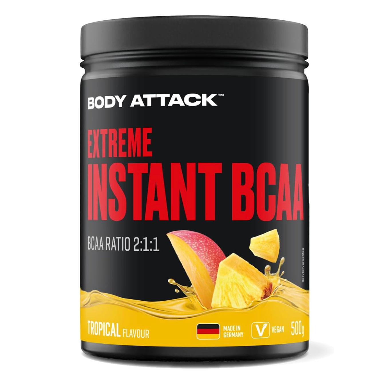 Body Attack Instant BCAA Extreme 500g Tropical
