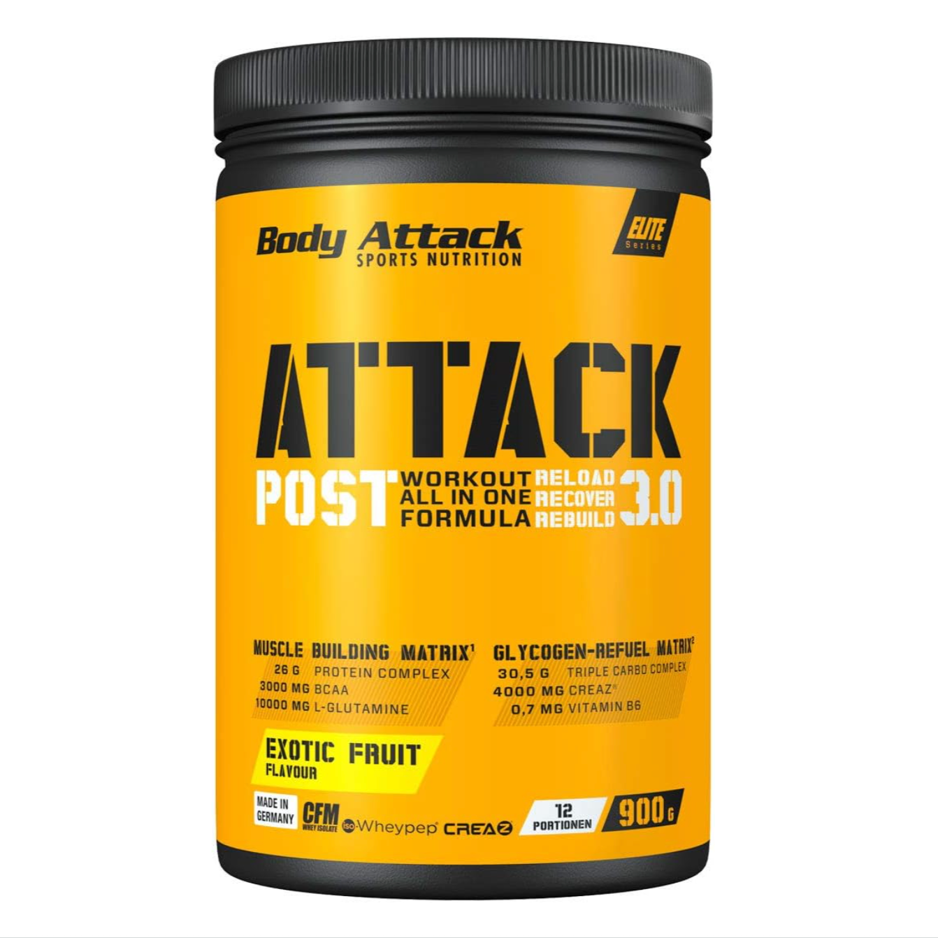 Body Attack POST ATTACK 3.0 900g Exotic Fruit