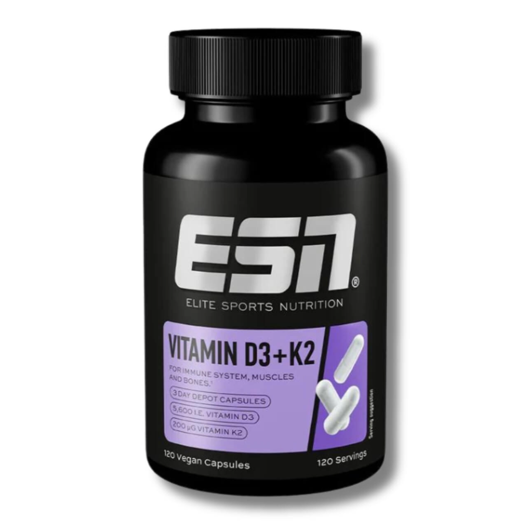 ESN Vitamin D3 + K2 120 Kapsel