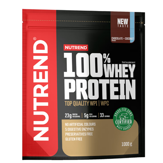 Nutrend 100% Whey Protein 1000g Schoko Kokos