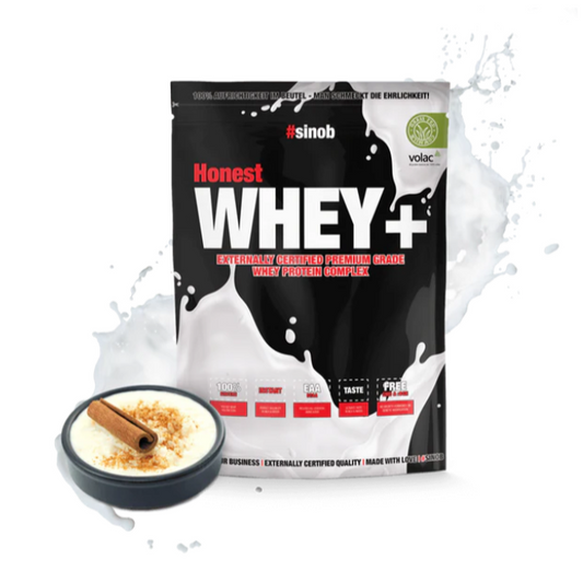 Sinob Honest Whey+ Milchreis Zimt 820g