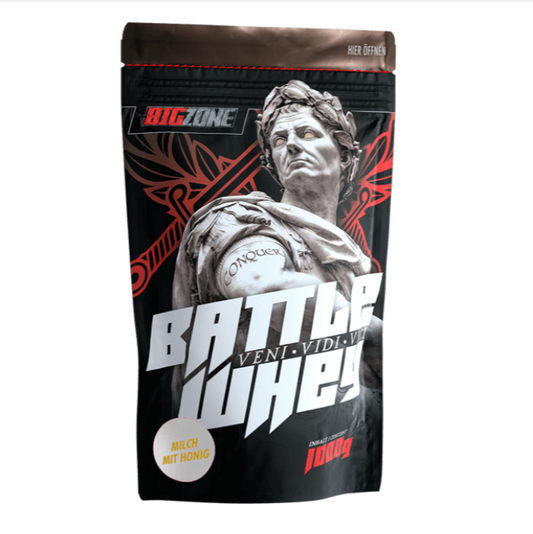 Big Zone Battle Whey 1000g Milch mit Honig