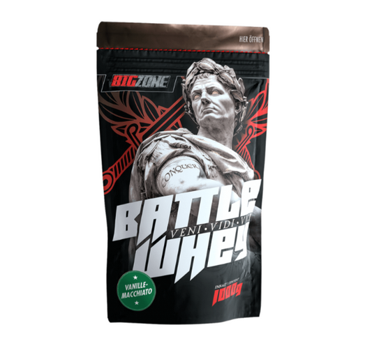 Big Zone Battle Whey 1000g Vanille Macchiato