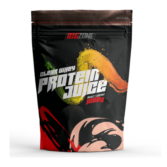 Big Zone Clear Whey Protein Juice 1000g Beutel Himbeere