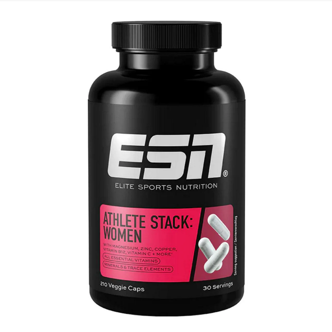 ESN Athlete Stack:WOMEN 210 Kapseln