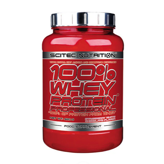 Scitec 100% Whey Professional 920g Strawberry White Chocolate