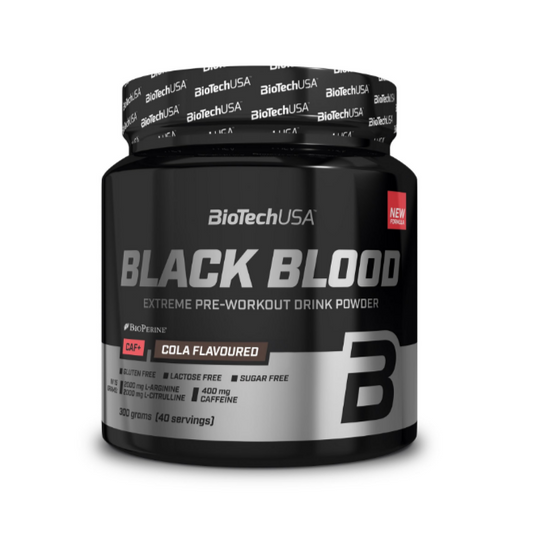 BioTech Black Blood CAF+ 300g (40 Serv.) Cola