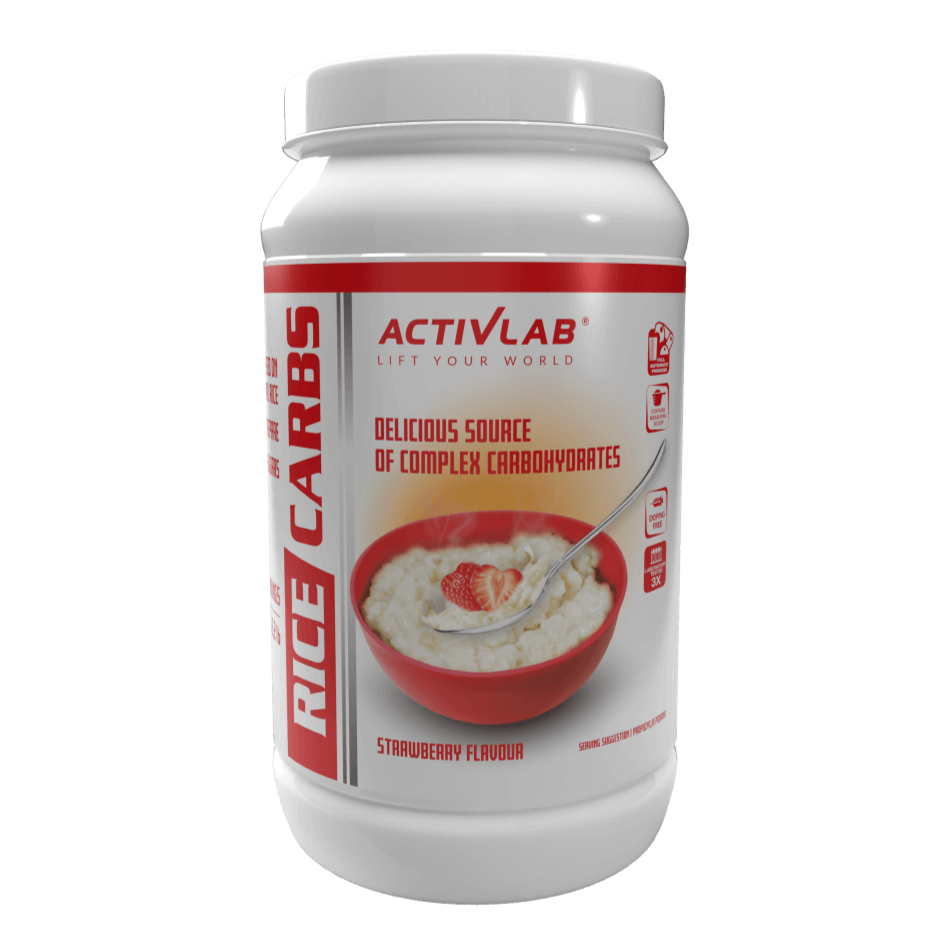 Activlab Rice Carbs 1000g Erdbeere