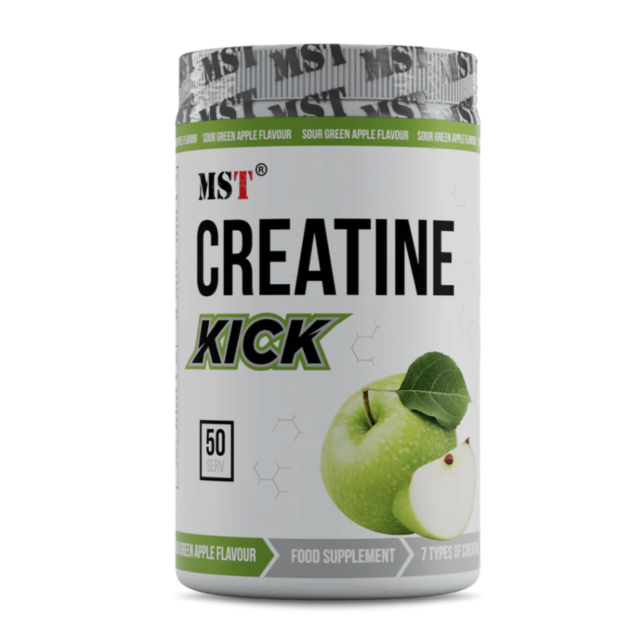 MST - Creatine Kick 500g Green Apple