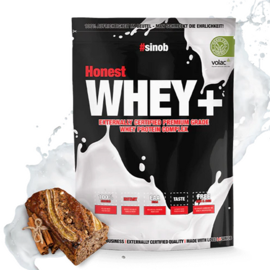 Sinob Honest Whey+ Banana Bread Cinnamon 820g