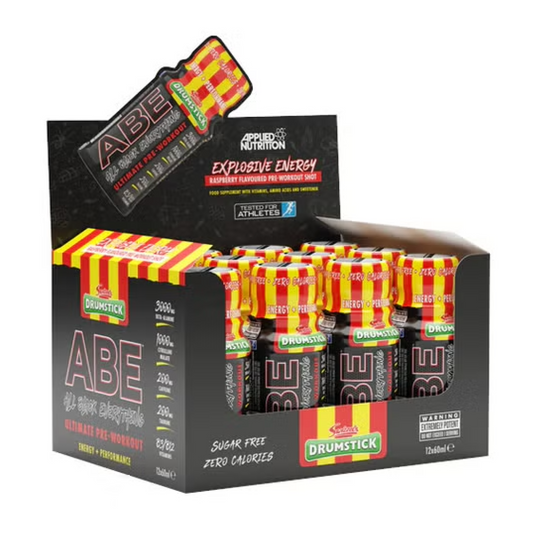 APPLIED ABE SHOTS 12X60ML Drumstick Raspberry