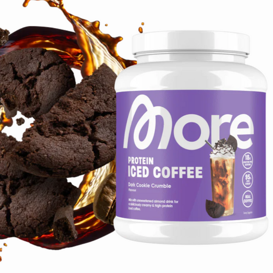 More Nutrition Protein Iced Coffee 500g Dark Cookie Crumble