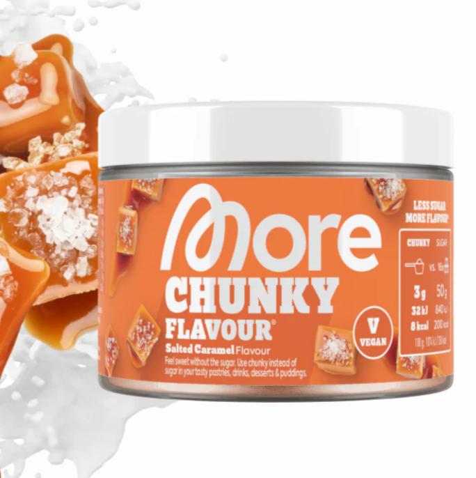More Nutrition Chunky Flavour 150g Salted Caramel