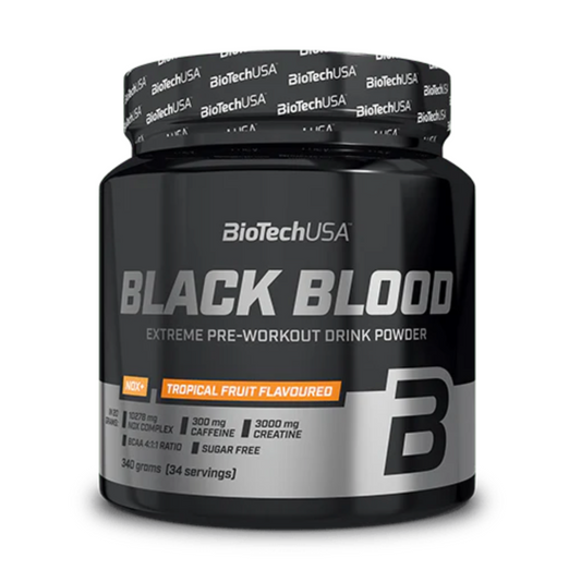 BioTech Black Blood NOX+ 340g Tropische Früchte