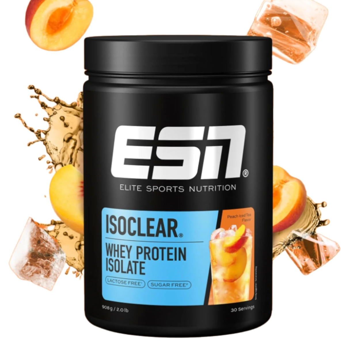 ESN ISOCLEAR Whey Isolate 908g Peach Iced Tea